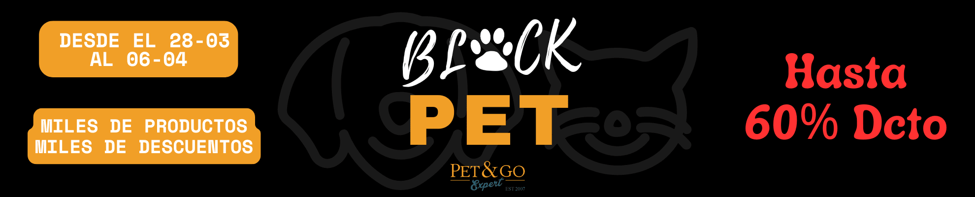 Black Pet&Go Monge