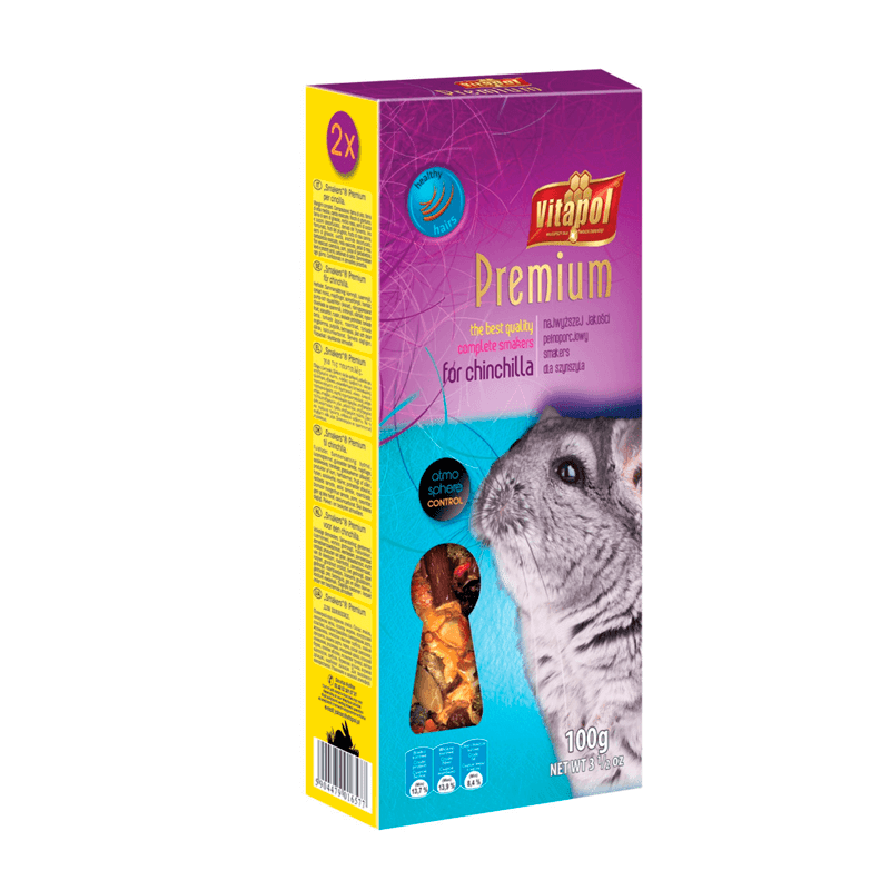 PREMIUM SMAKERS FOR CHINCHILLA Pet&Go Expert Store