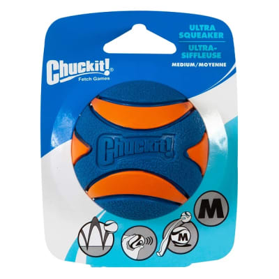 CHUCKIT SQUEAKER BALL M