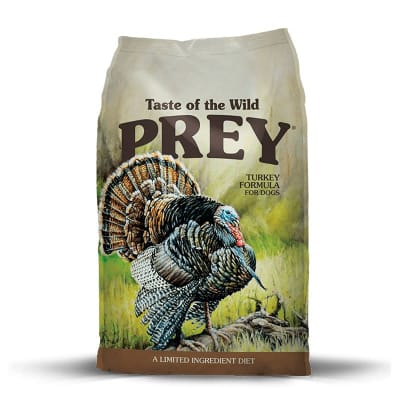 TASTE OF THE WILD PREY FORMULA TURKEY PARA PERRO (PAVO) 11.36 KG