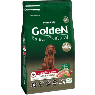 GOLDEN SELEC NATURAL PERRO CACHORRO 3KG