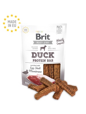 JERKY SNACK DUCK PROTEIN BAR FOR DOGS 80gr