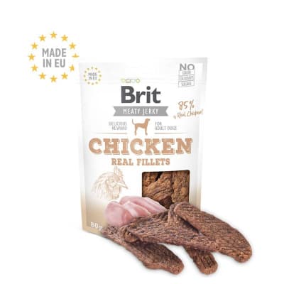 JERKY SNACK CHICKEN FILLET FOR DOGS 80gr