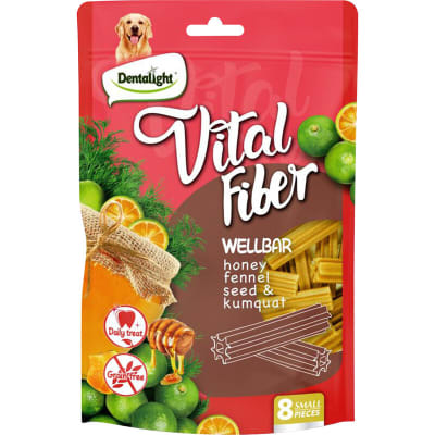VITAL FIBER BRUSH 8PCS 3 PULG 80G MIEL HINOJO NARANJA CHINA