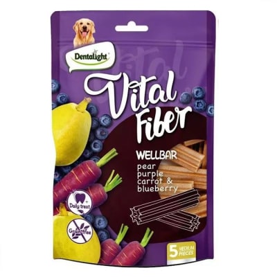 VITAL FIBER BRUSH 8PCS 85G PERA ZANAHORIA MORADA ARANDANO