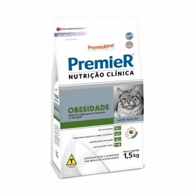 PREMIER NUTRICION CLINICA GATO OBESIDAD 1,5KG