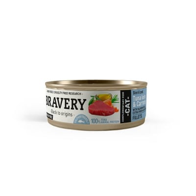 ALIMENTO HÚMEDO BRAVERY - MERLUZA 70 GR