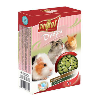 VEGETABLE DROPS FOR RODENTS