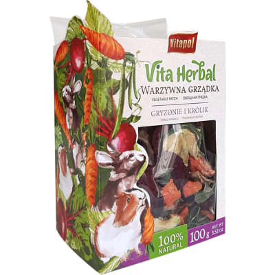 VITAL HERBAL - VEGETABLE PATCH FOR RODENTS 100GR