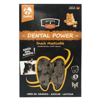 QCHEFS DENTAL SNACK MASTICABLE PERRO (65 GR)