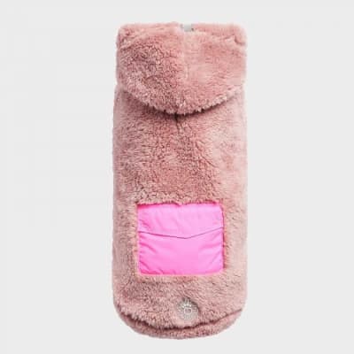 GFPET POLERON COZY ROSA1
