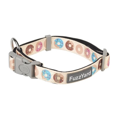 FUZZYARD DOG COLLAR - GO NUTS1