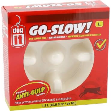 PLATO ANTI-GULPING BLANCO