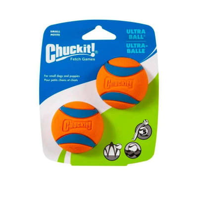 PETMATE CHUCKIT SM ULTRA BALL 2PK