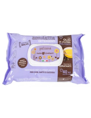 TOALLA HUMEDA ACEITE DE JOJOBA Y MALVA