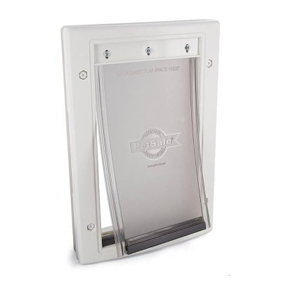 PUERTA PERRO PET DOOR WHITE SMALL 13X22CM1