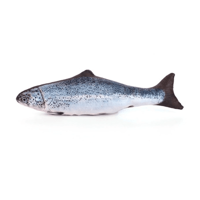 PELUCHE SALMON CON CATNIP INTERIOR M
