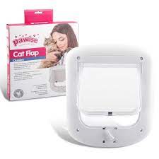 PAWISE PUERTA ABATIBLE GATOS 24X27 CM