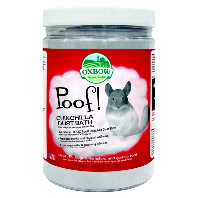 MAZURI POOF BLUE CLOUD CHINCHILLA