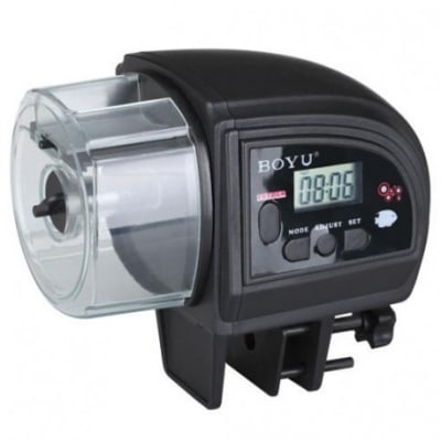 ALIMENTADOR AUTOMATICO PARA PECES BOYU