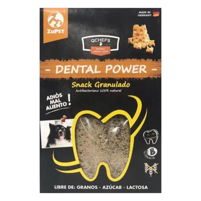 QCHEFS DENTAL SNACK GRANULADO PERRO (90 GR)