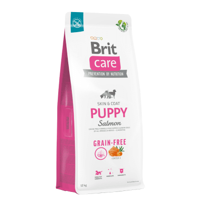 BRIT CARE GRAIN FREE CACHORRO SALMON 12KG