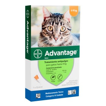 ADVANTAGE PIPETA GATO 0 - 4 KG