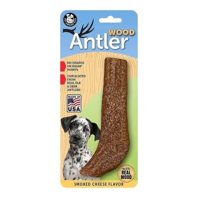 PQ SMOKED CHEESE WOOD ANTLER NYLON XL
