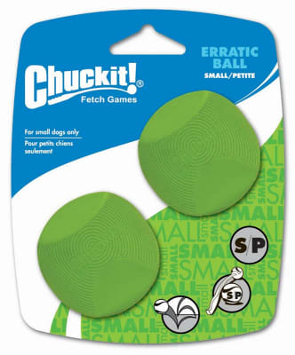 CHUCKIT PELOTA ERRATIC 2PK S