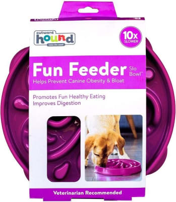 OUTWARD HOUND COMEDERO LENTO L PURPURA