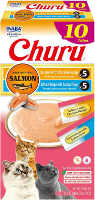 CHURU CAT SALMON + CHICKEN X10 TUBE1