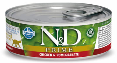 N&D CAT PRIME CHICKEN & POMEGRANATE 80GR1