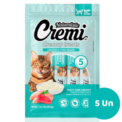 NT CREMI CHICKEN & TUNA RECIPE, 5 SACHET1