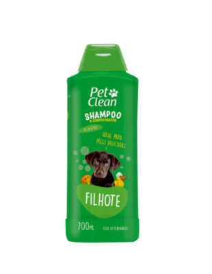 SHAMPOO Y ACONDICIONADOR CACHORROS PET CLEAN 700ML