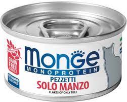 MONGE MONOPROTEIN FLAKES VACUNO 80GR