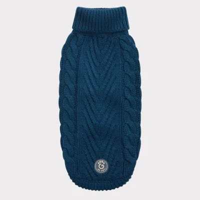 GF PET SWEATER CHALET  DARK TEAL XL