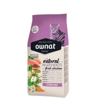 OWNAT CLASSIC STERILIZED CAT 15 KG