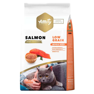 AMITY SP LOW GRAIN SALMON ADULT CAT 7 KG