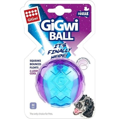 GIGWI PELOTA SQUEAKER TAMAÑO M 1 PIEZA
