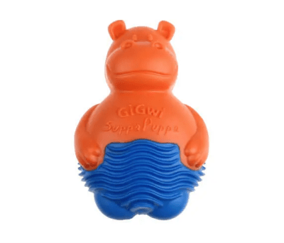 GIGWI JUGUETE HIPO SUPPA PUPPA NARANO/AZUL