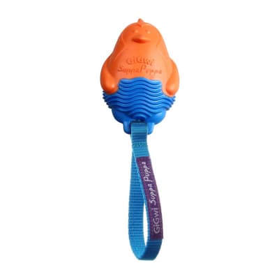 GIGWI JUGUETE CACHORRO SUPPA PUPPA PINGÜINO NARANJO/AZUL1