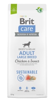 BRIT CARE DOG CHICKEN & INSECT ADULT LARGE BREED