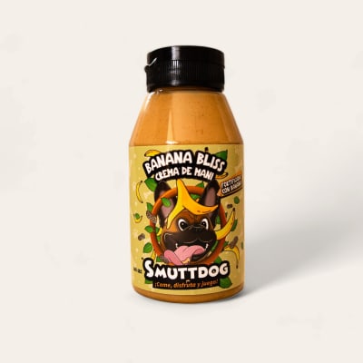 SMUTTDOG CREMA DE MANI BANANA BLISS 260GR