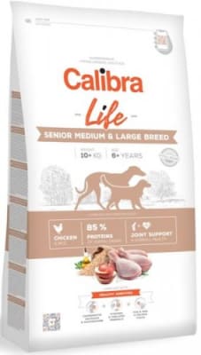 CALIBRA DOG LIFE GLUTEN FREE SENIOR MEDIUM&LARGE CHICKEN