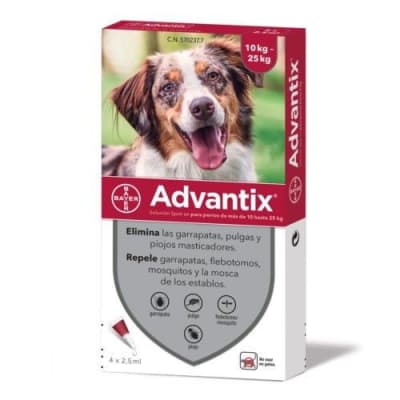 ADVANTIX PIPETA 10 - 25 KG