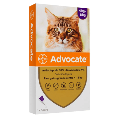 ADVOCATE GATO PIPETA 4-8KG
