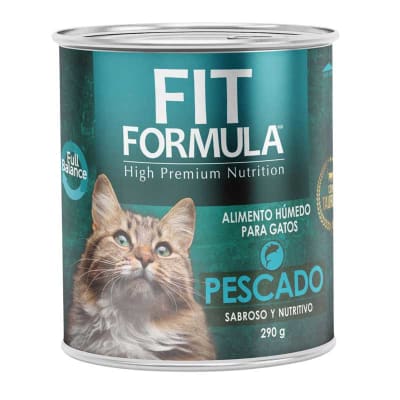 FIT LATA GATO PESCADO 290GR