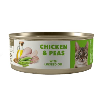 AMITY CHICKEN AND PEAS ADULT CAT WET FOOD 80 GR