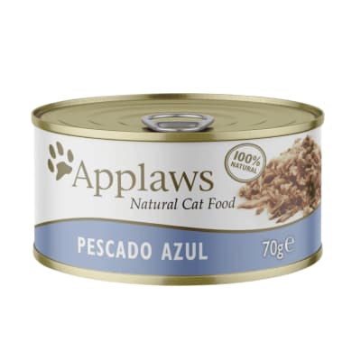 APPLAWS GATO PESCADO AZUL CON CALDITO, 70 GR