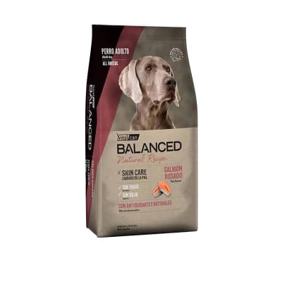BALANCED NATURAL RECIPE SALMON ROSADO PERRO ADULTO 3KG